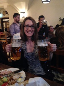 Hofbrauhaus in Munich. Mmmm Beer!