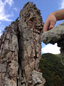 The pinnalces were spectacular and wonderful to climb